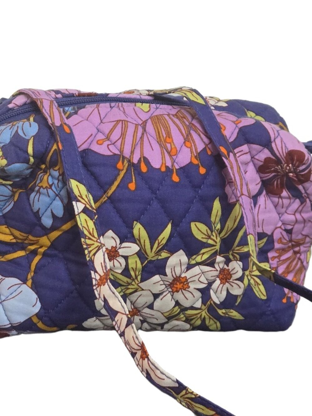 Vera Bradley Camera Bag Crossbody in Coffee Garden